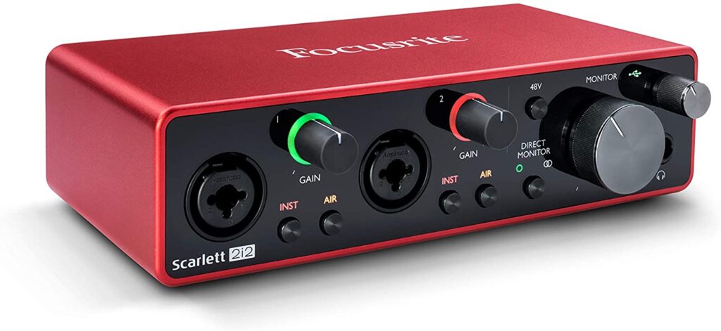 Focusrite Scarlett 2i2 3rd gen