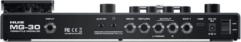 Pedaleras multiefectos para guitarra - Nux MG-30