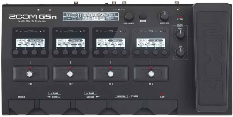 Pedaleras multiefectos para guitarra - Zoom G5n