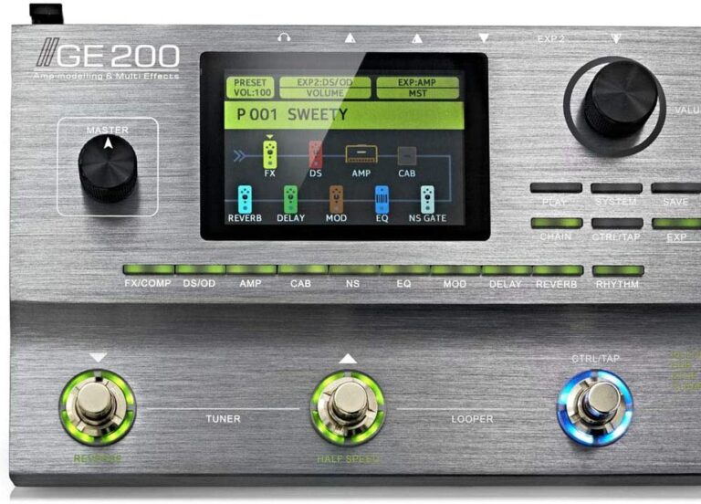 Pedaleras multiefectos para guitarra - Mooer GE200