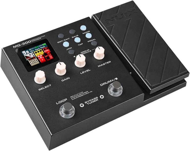 Pedaleras multiefectos para guitarra - Nux MG-300