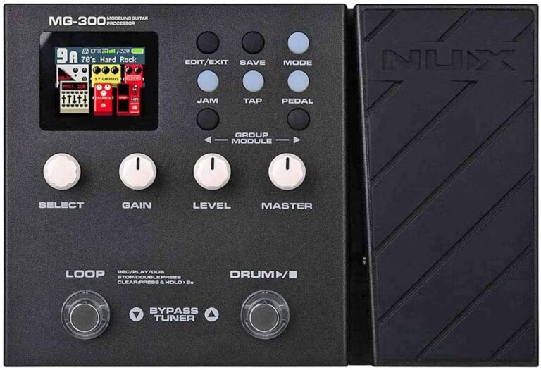 Pedaleras multiefectos para guitarra - Nux MG-300