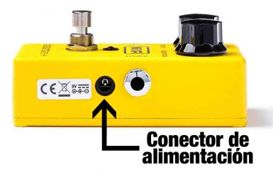 Pedales para guitarra electrica
